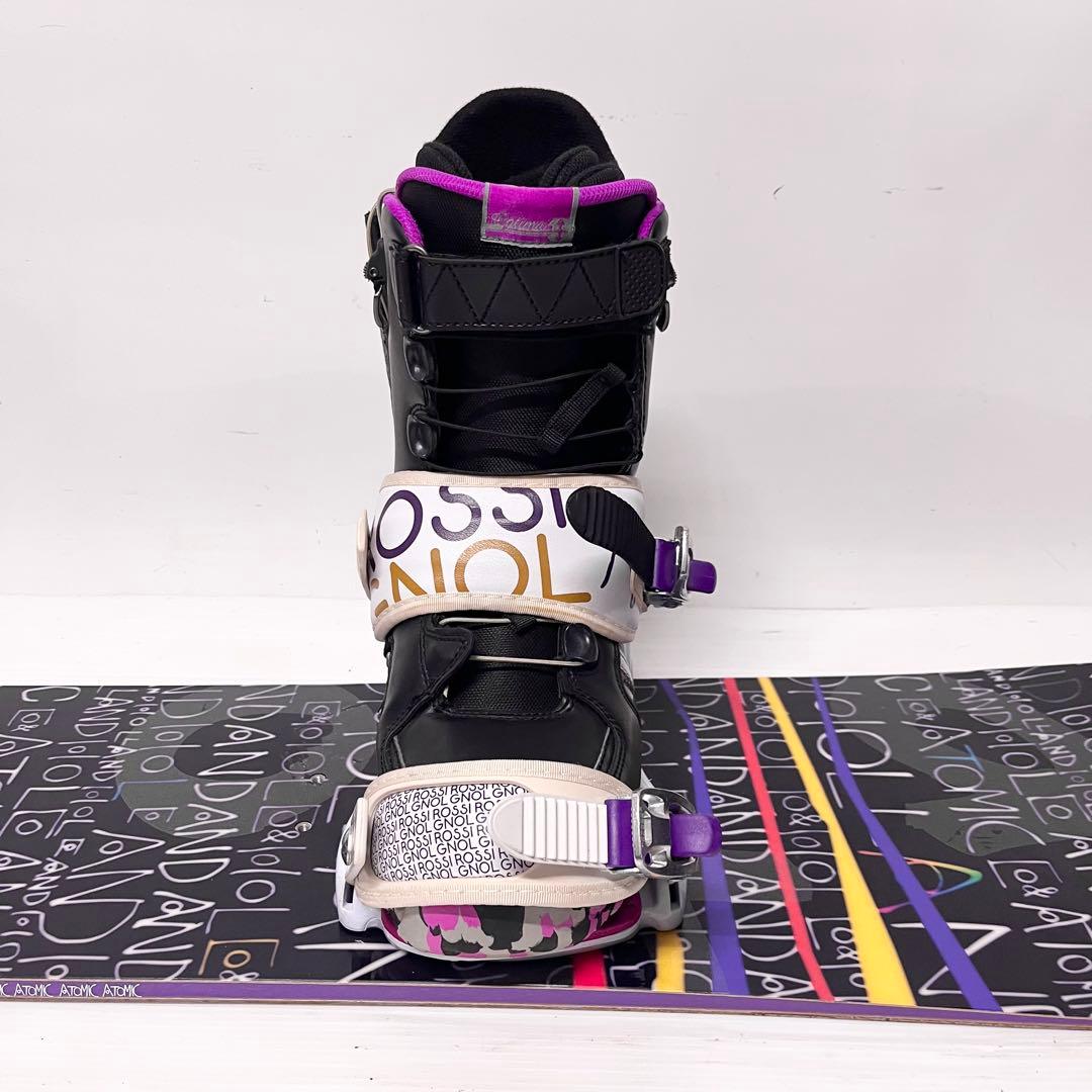 ボー 様々専用　2点セット　ATOMIC レディース スノボセット　ケース2つ