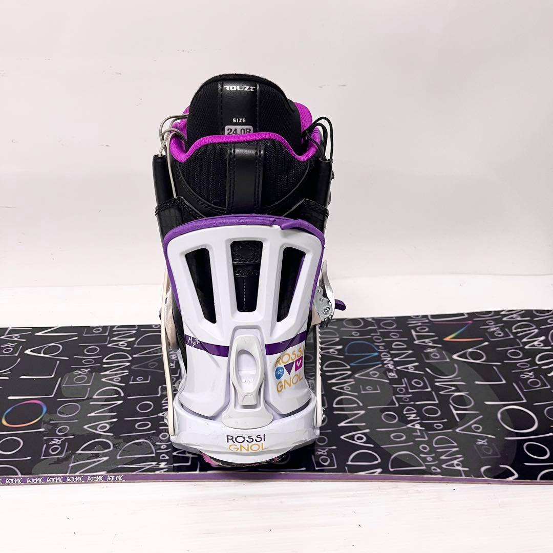 ボー 様々専用　2点セット　ATOMIC レディース スノボセット　ケース2つ