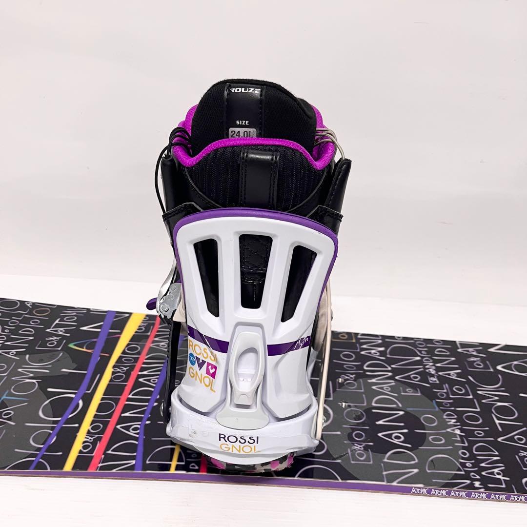 ボー 様々専用　2点セット　ATOMIC レディース スノボセット　ケース2つ