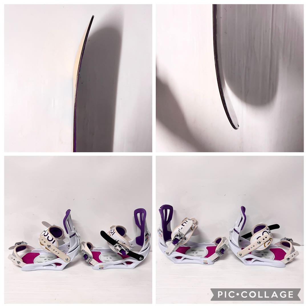 ボー 様々専用　2点セット　ATOMIC レディース スノボセット　ケース2つ