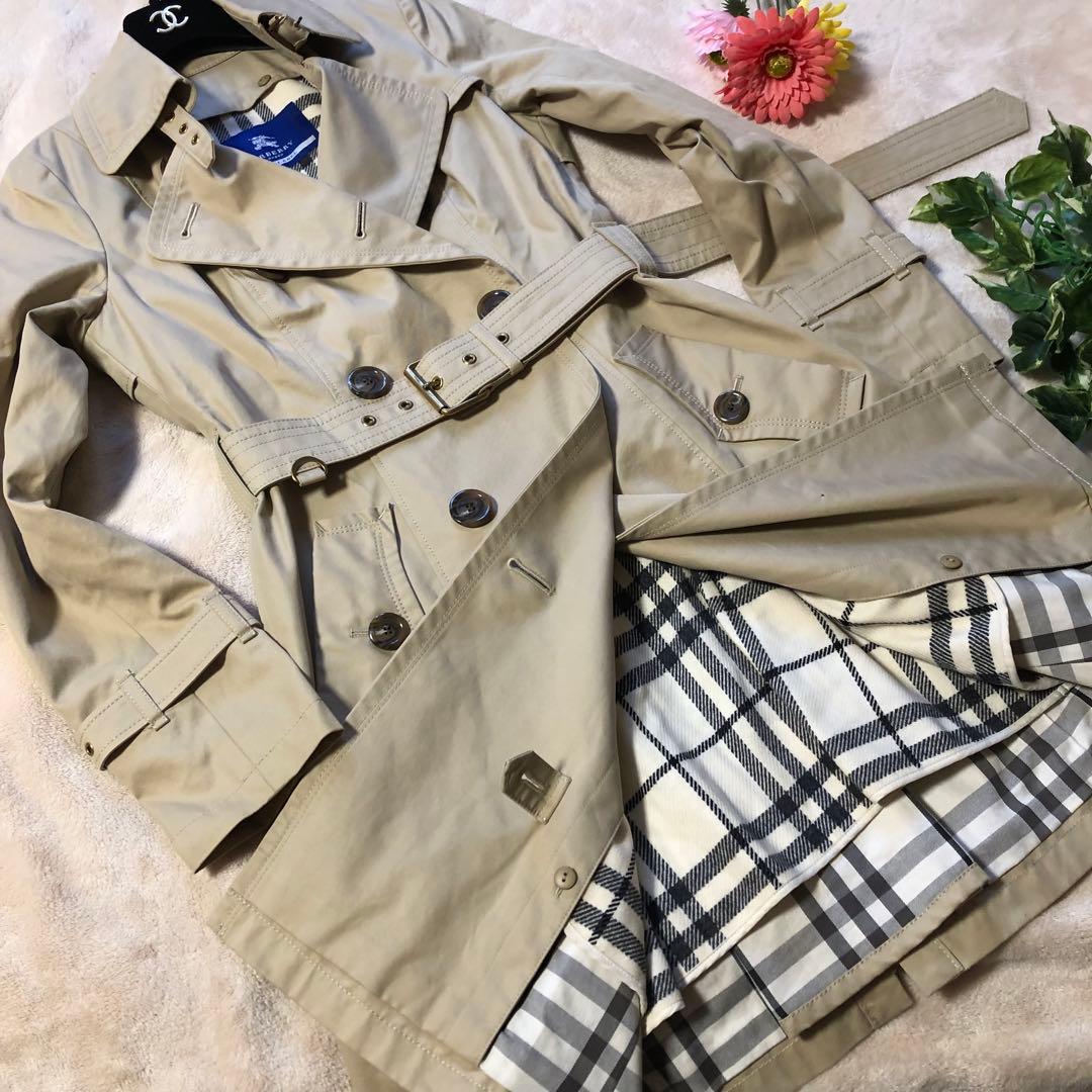 ☆coco☆極美品♡バーバリーブルーレーベル　ライナー付き　トレンチ