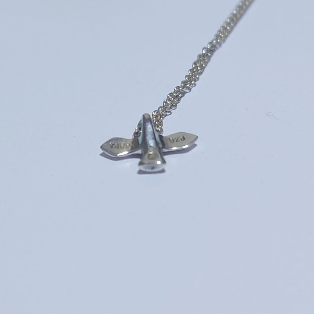 未使用に近い ティファニー ネックレス バードクロス シルバー925