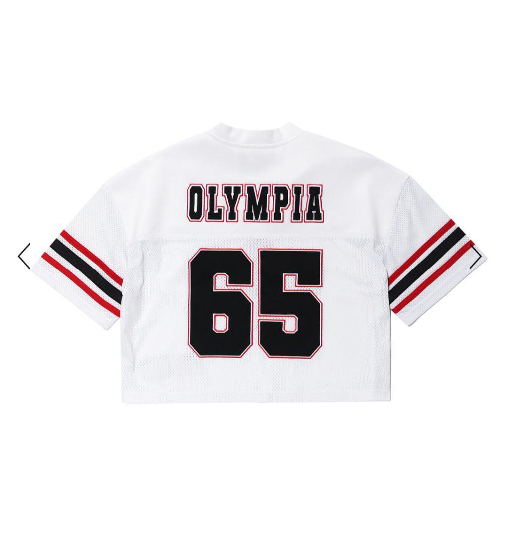 日本未発売　オリンピアコラボ　Freedomクロップドシャツ Mサイズ