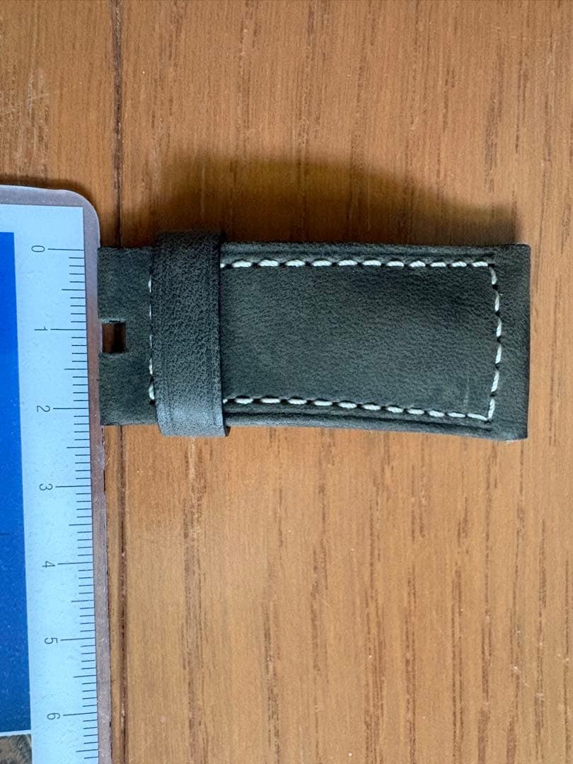 パネライ 用革ベルト　26ミリ幅　寸短