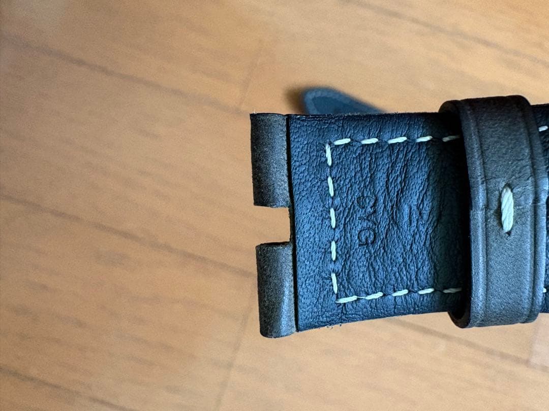 パネライ 用革ベルト　26ミリ幅　寸短