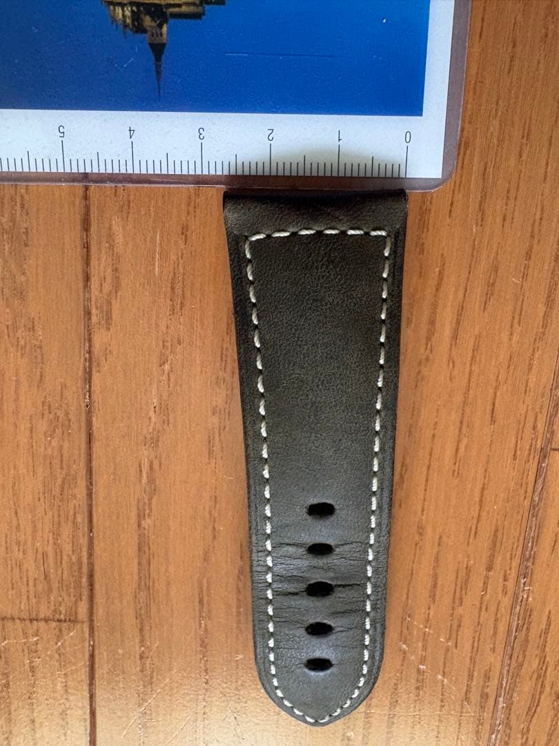 パネライ 用革ベルト　26ミリ幅　寸短