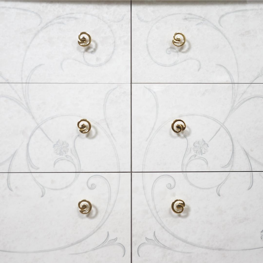 イタリア製 【新品】ジュリエッタ サルタレッリ 6Dチェスト　ホワイト