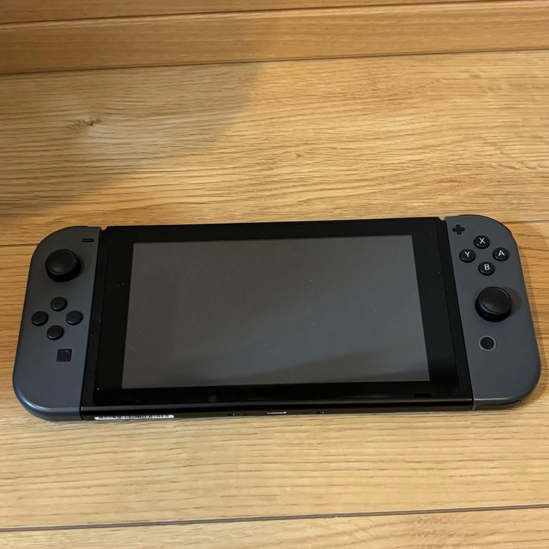 【美品】【付属品完備】Nintendo Switch 本体 グレー