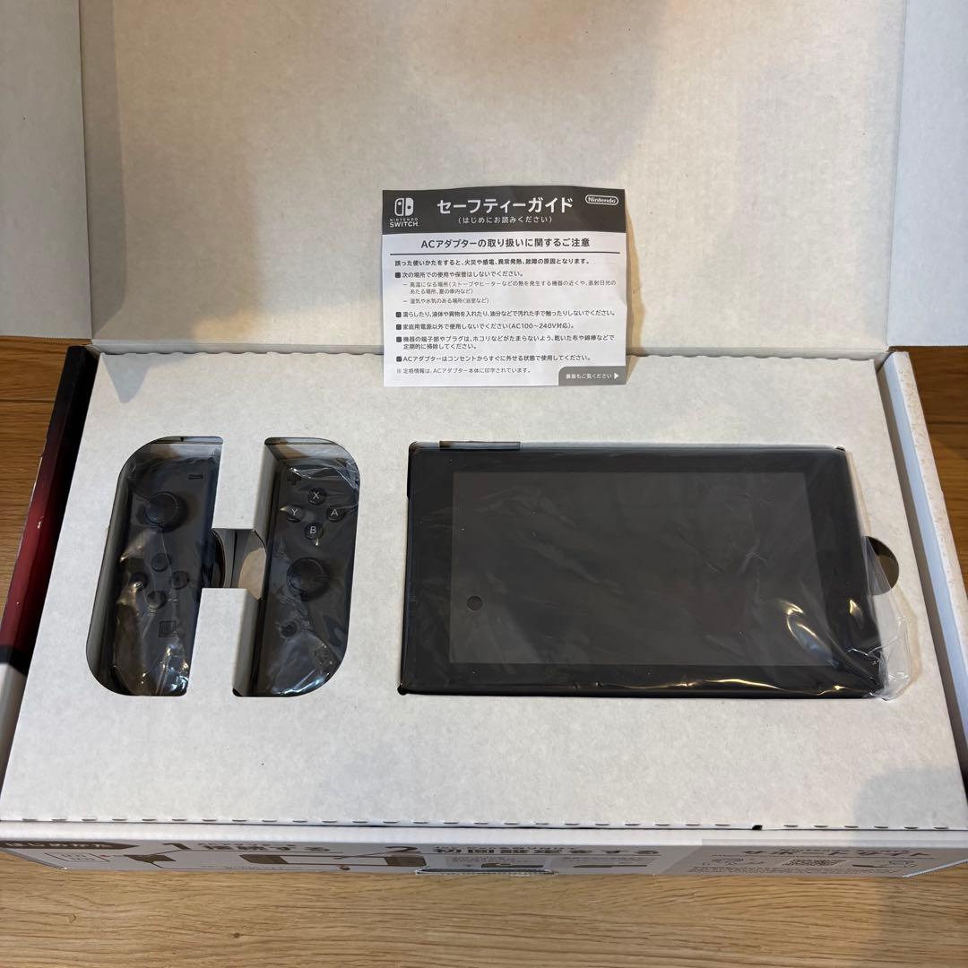 【美品】【付属品完備】Nintendo Switch 本体 グレー