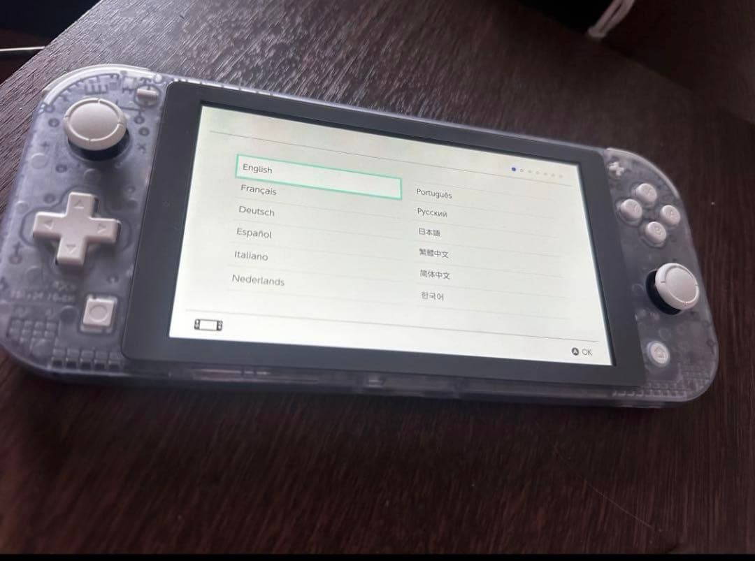 Nintendo Switch Lite カスタムクリア