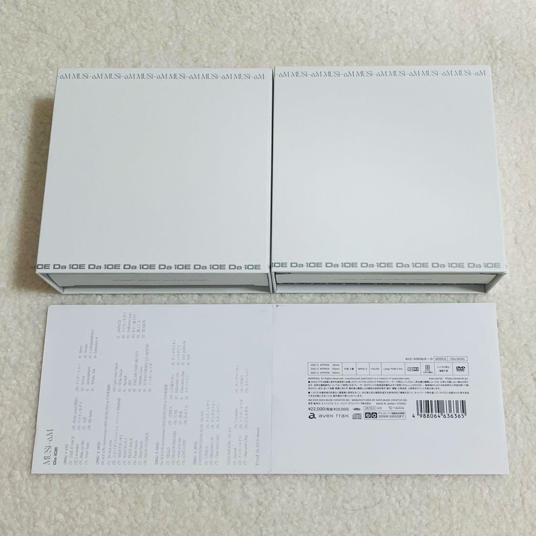 Da-iCE MUSi-aM 豪華盤 CD＋3DVD 美品