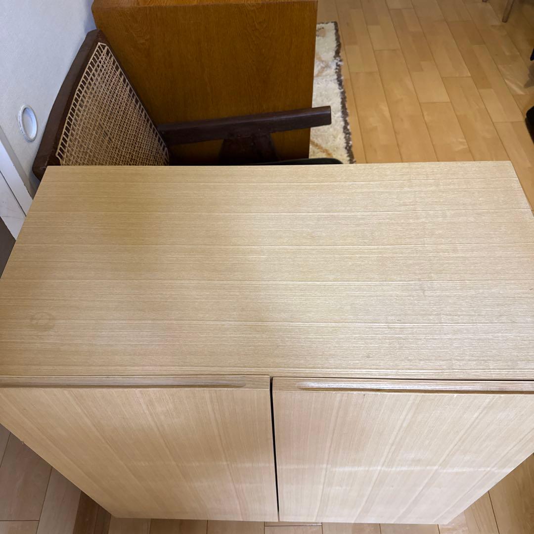 （最終価格）無印良品　キャビネット　オーク材
