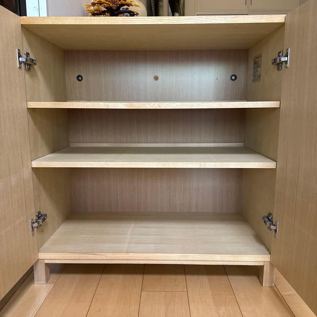 （最終価格）無印良品　キャビネット　オーク材