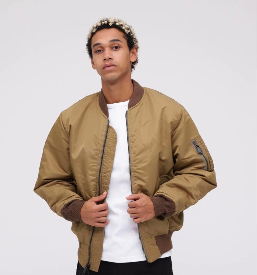 ジャケット・アウター AVIREX MA-1 COMMERCIAL tan color