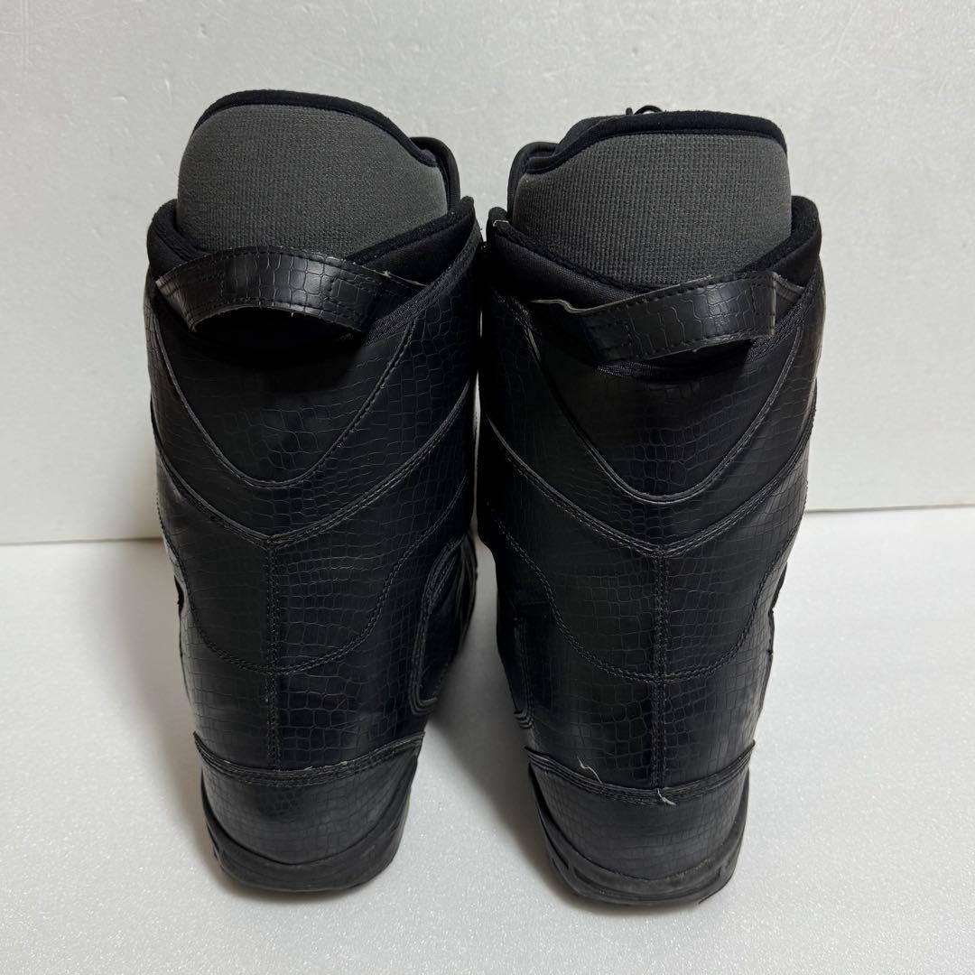 28cmスノーボードブーツ Blackpro黒色ブラック初心者BoAダイヤル式