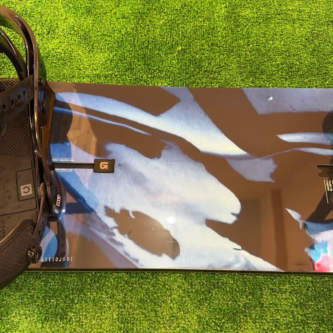 BURTON CUSTOM(ビンディング)×CLASH(ボード) セット