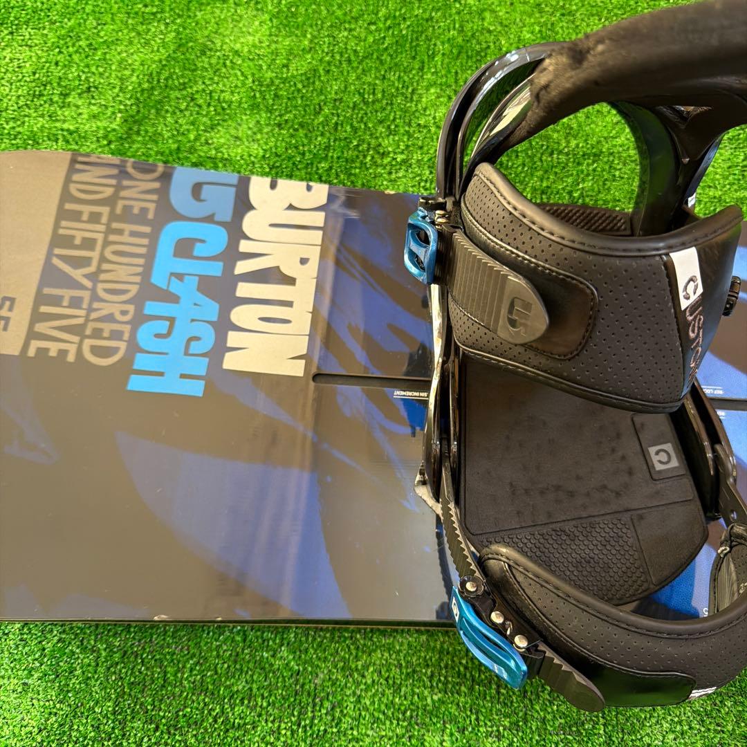 BURTON CUSTOM(ビンディング)×CLASH(ボード) セット