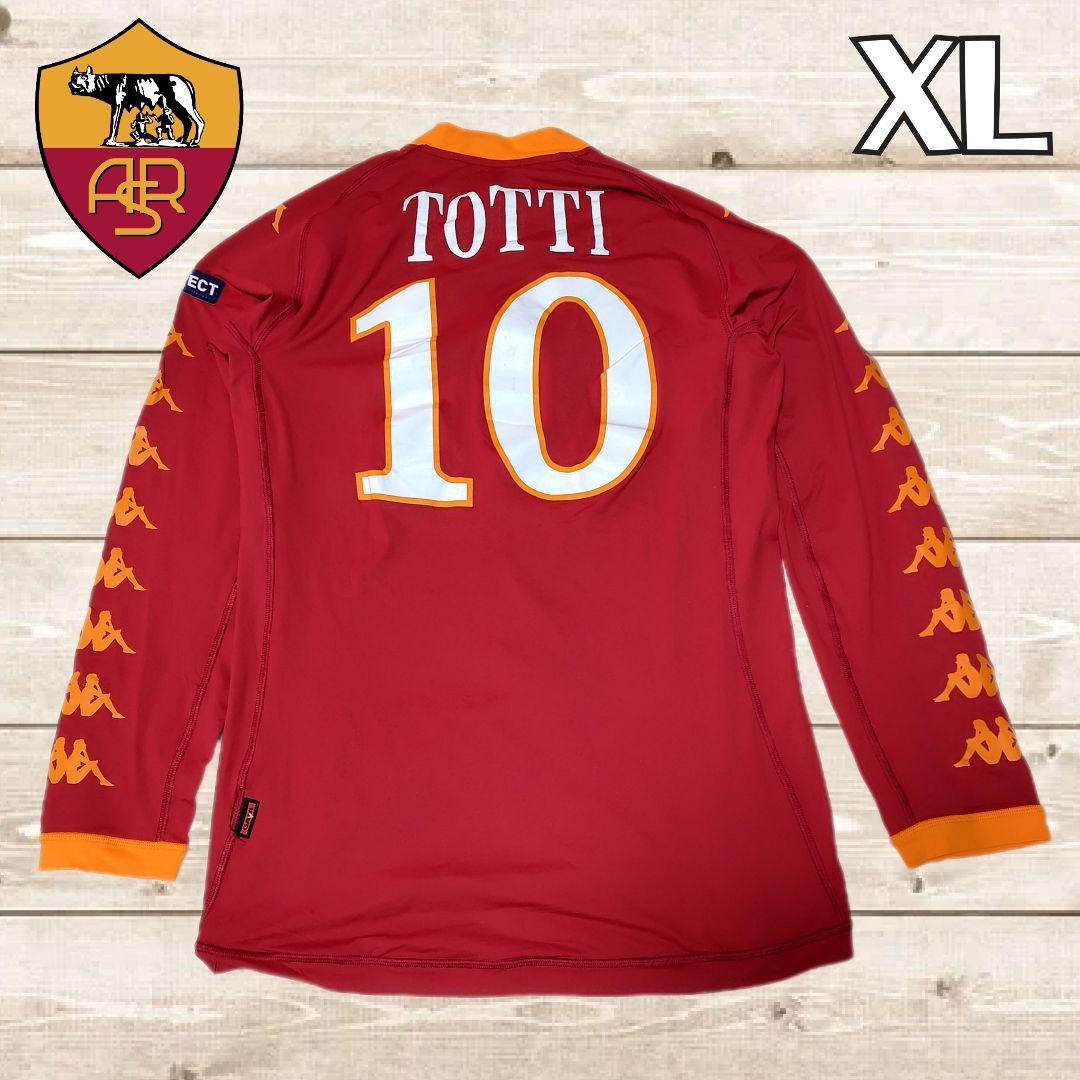 激レア‼️　Kappa　ローマ　10-11　　 トッティ　背番号10　長袖モデル