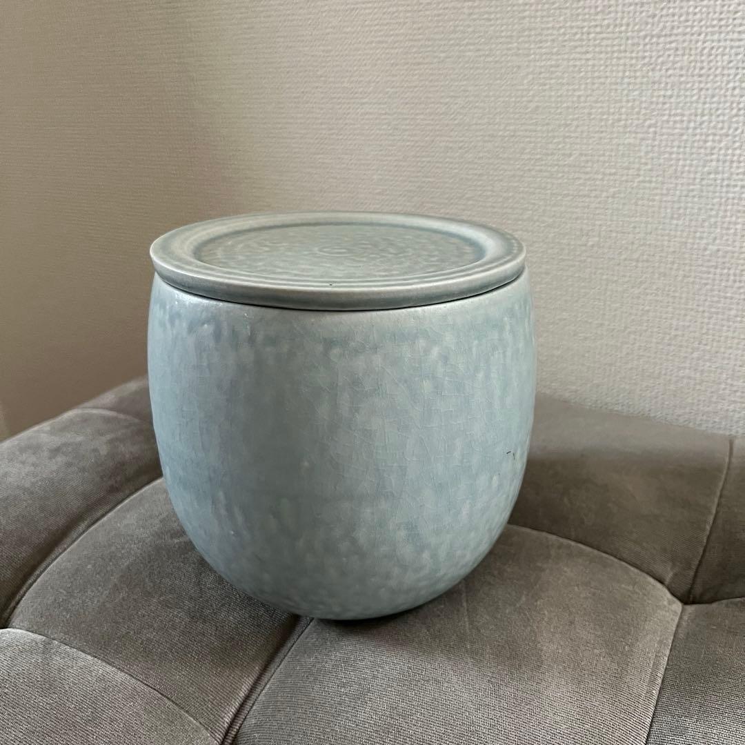 明山窯 ぬか壺 寺本りえ子 ぬか漬け壺