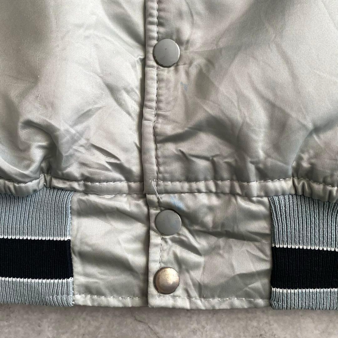 80s 90s STARTER RAIDERS スタジャン USA製 シルバー