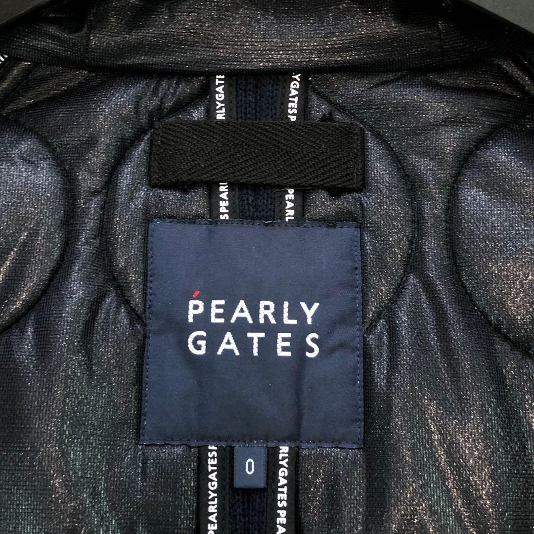 美品 パーリーゲイツ キルティングコート ひょうたんキルト ロング丈 0サイズ