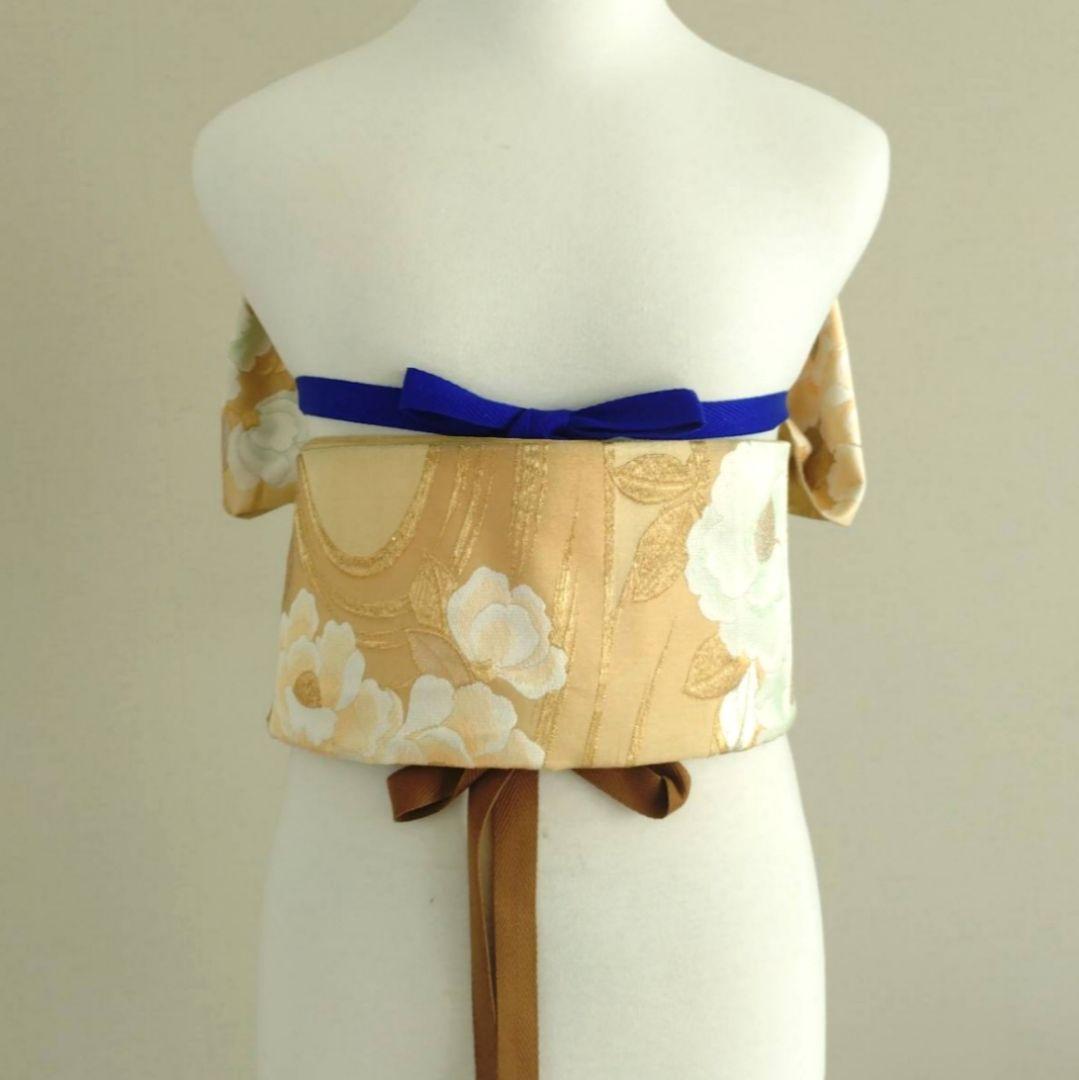 専用　一部式　振袖用作り帯　可憐につづれ花　十三参りにも　作り帯　胴巻き～90㎝