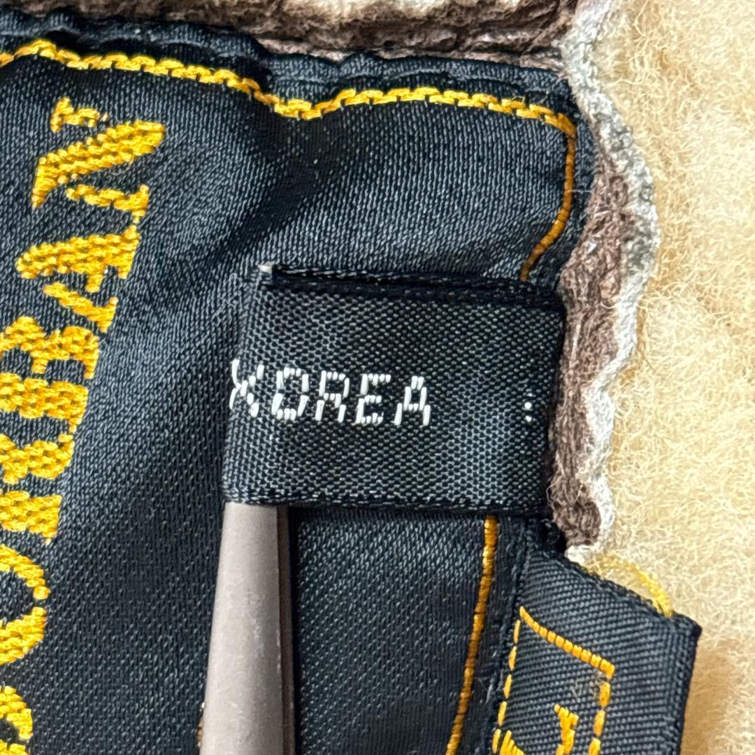 名作 B3 Flight Jacket SubUrban ムートンジャケット L