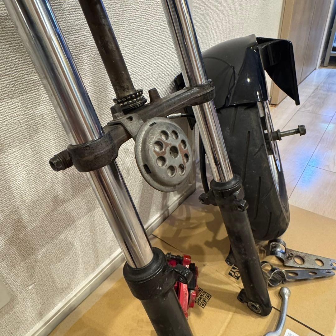 モンキー　ゴリラ　ポン付け モンキーR フロントフォーク一式　z50j AB27