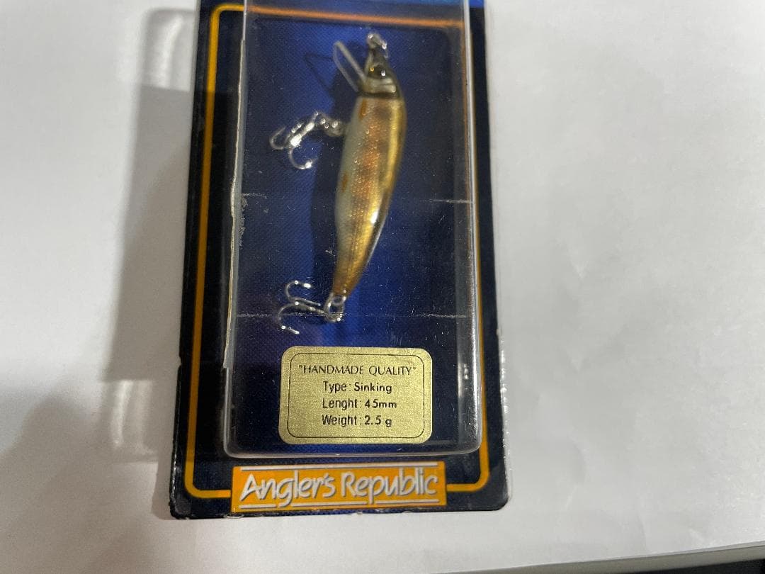 【廃番・新品未使用】渓流トラウトバルサミノー３個セット