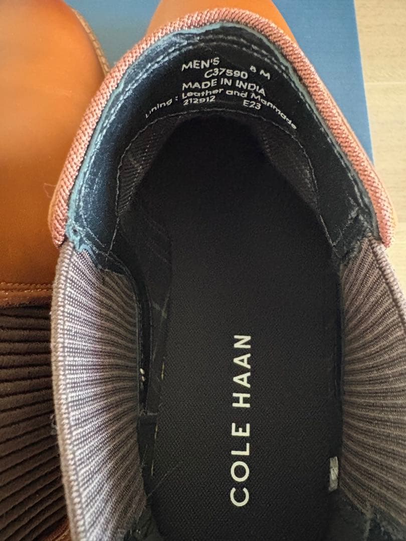 COLE HAAN 防水 サイドゴアブーツ ブラウン