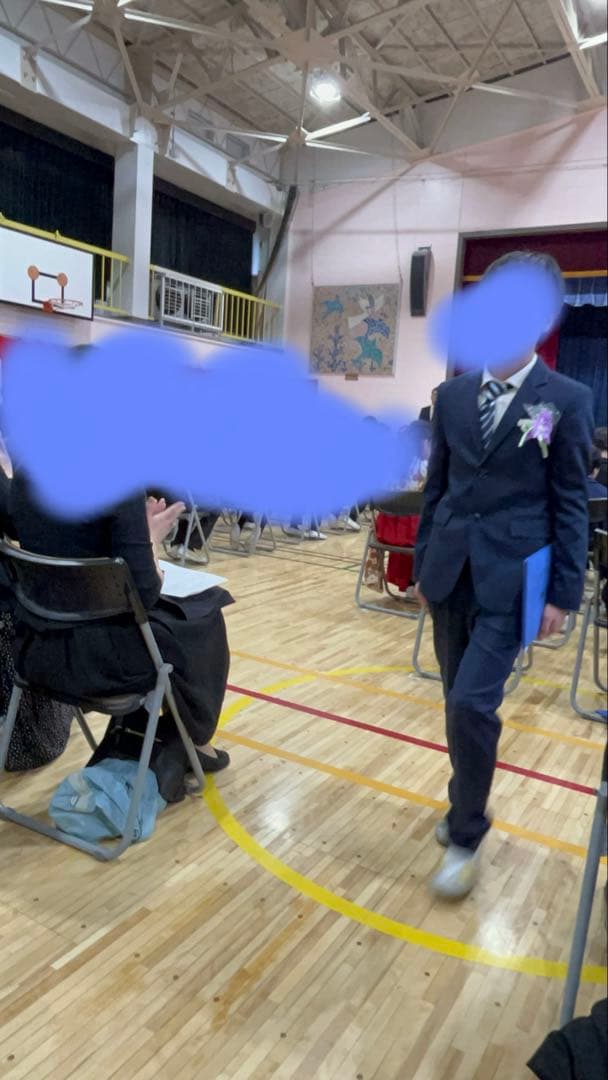 ワルツバイビームスデザイン 150 ネイビー　卒業式　結婚式