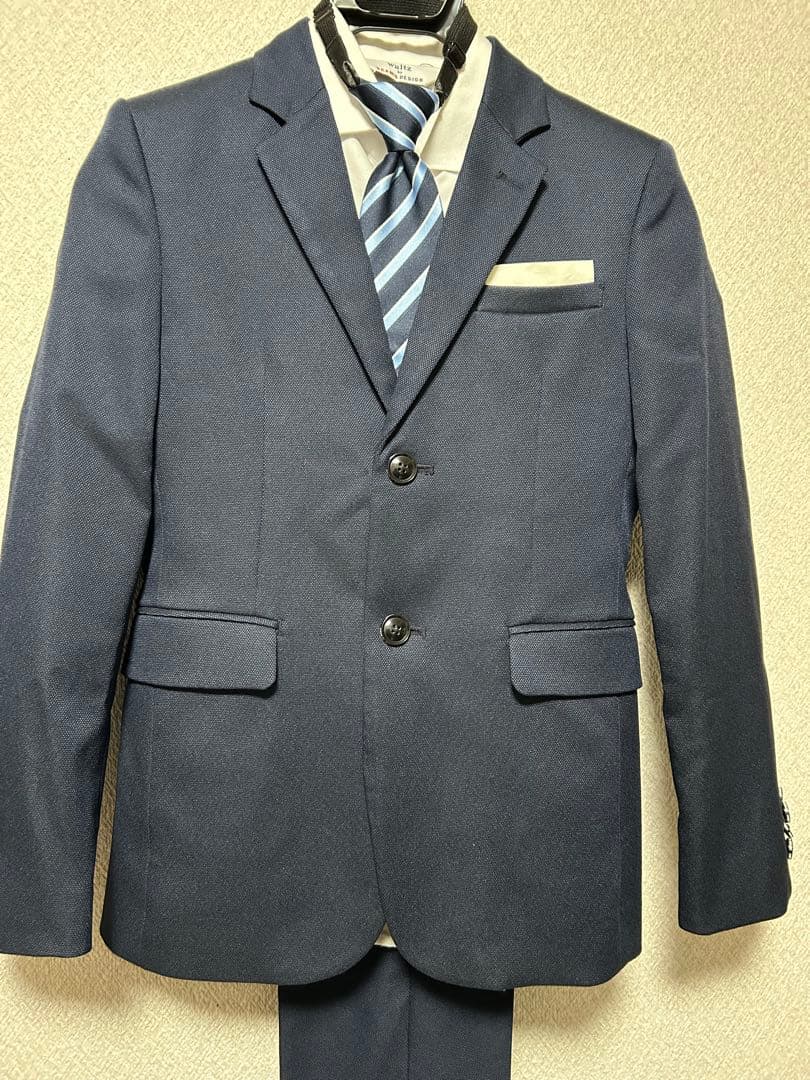 ワルツバイビームスデザイン 150 ネイビー　卒業式　結婚式