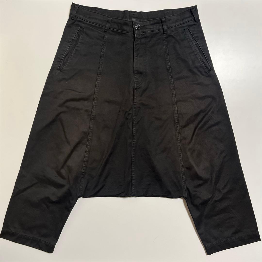 BLACK COMME des GARÇONS サルエルパンツ ブラック L