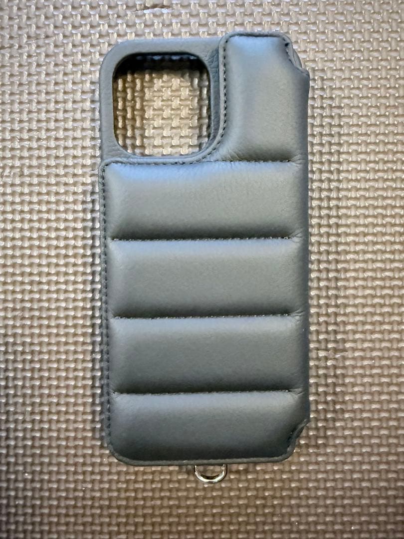 DEMIU iPhone 16 Pro Max レザーケース ブラック