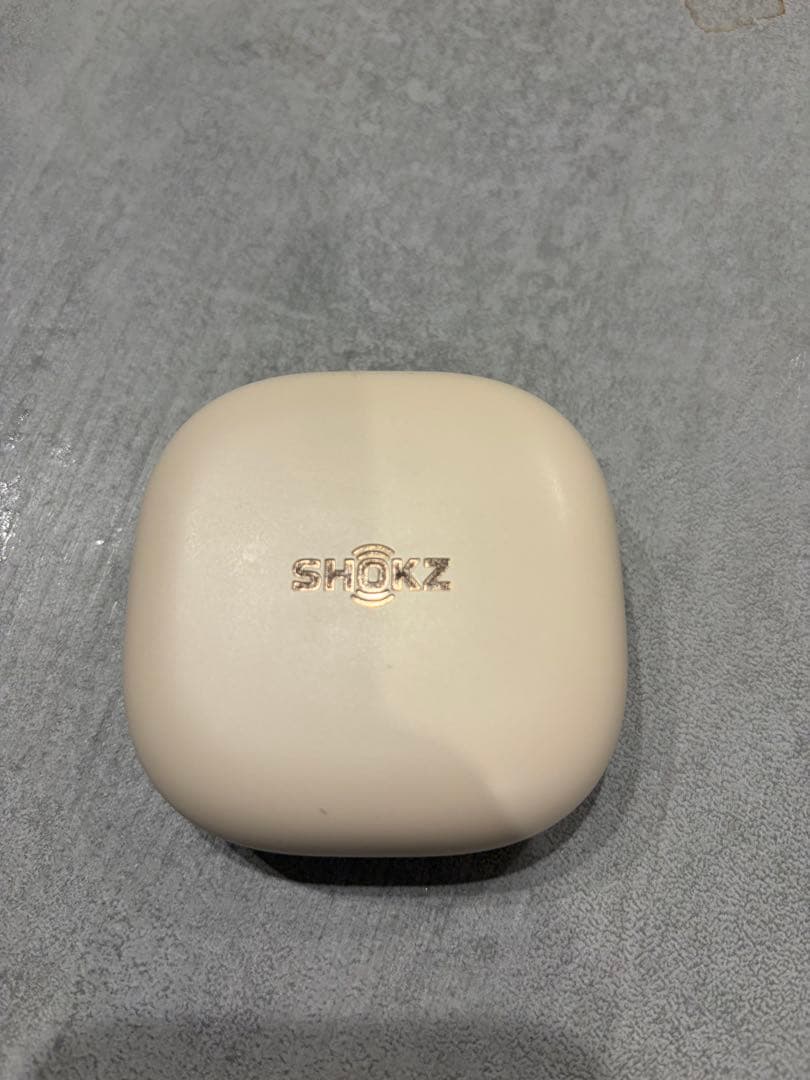 SHOKZ Open Fit2 クリーム色