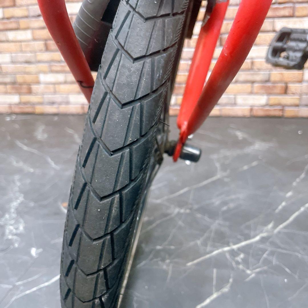 【29】折りたたみ自転車 折車 Emergency bike レッド