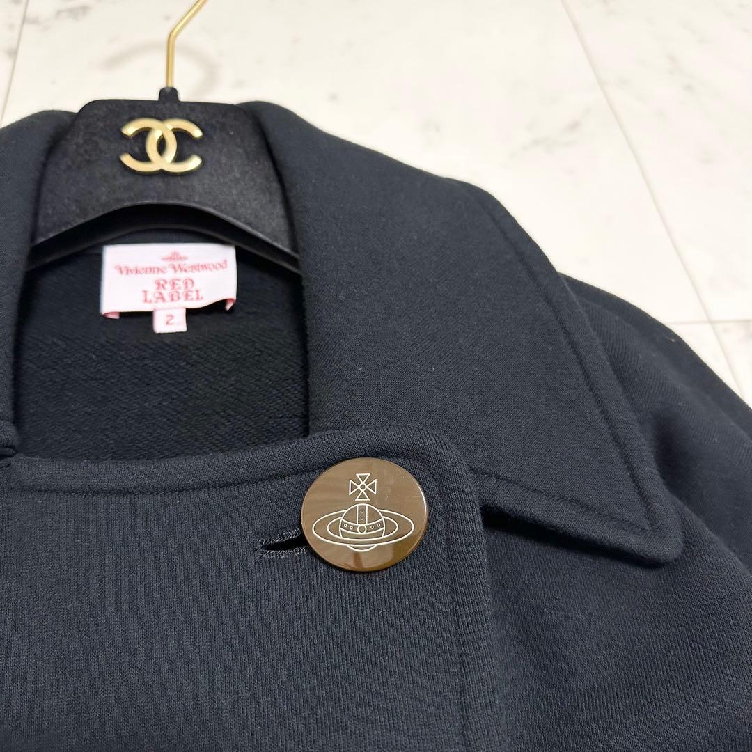 人気❤️ヴィヴィアンウエストウッド　ポンチョ　ケープコート　オーブ　黒　M