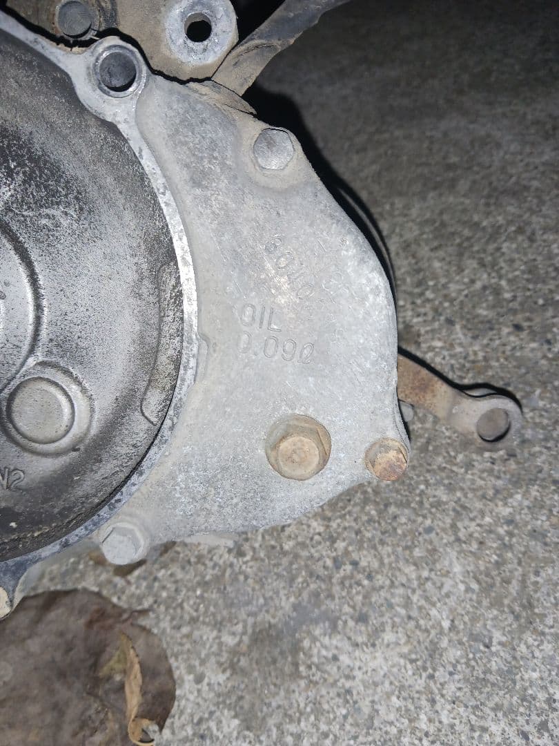 af18 af27 af28 太軸エンジン 47mmボアアップ 放置不動外し