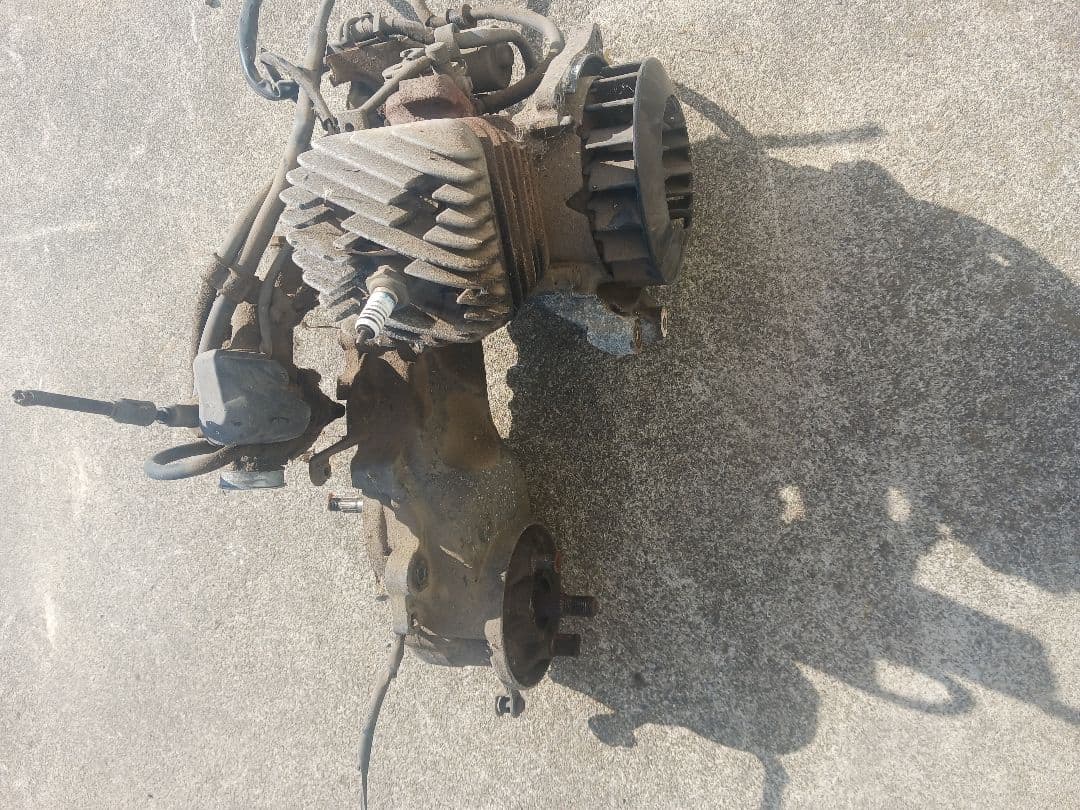 af18 af27 af28 太軸エンジン 47mmボアアップ 放置不動外し