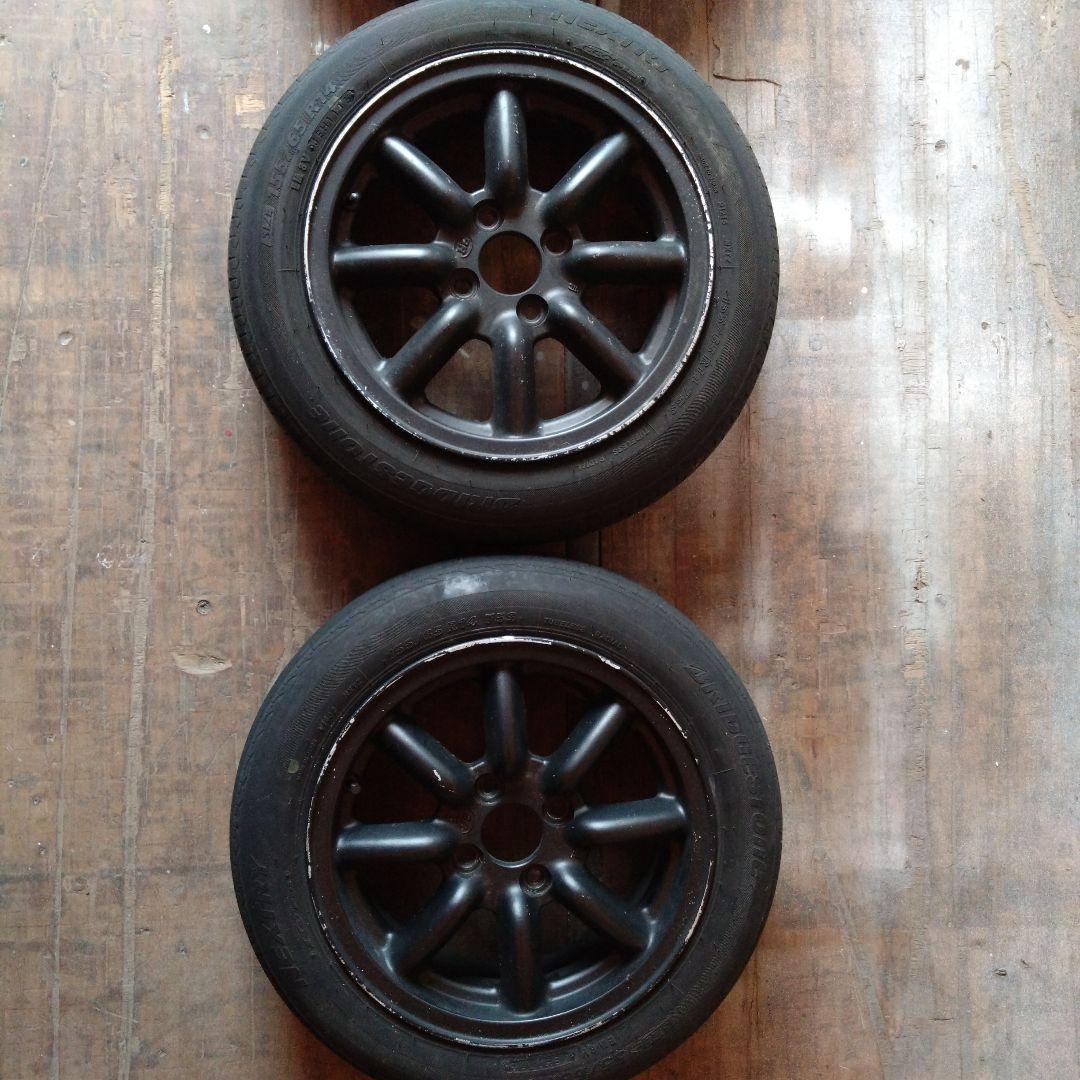 14インチ ブリヂストン ネクタイヤ ホイールセット