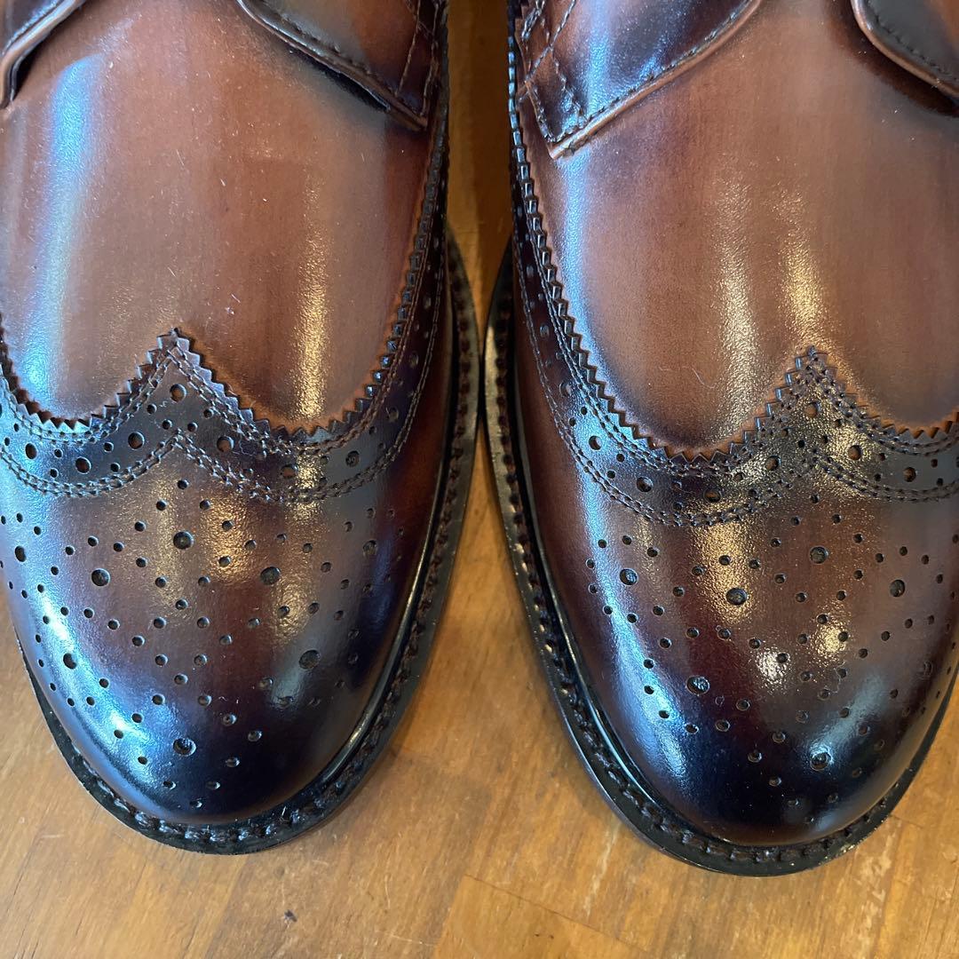 MURATA ORIGINAL921027ウイングチップ茶26