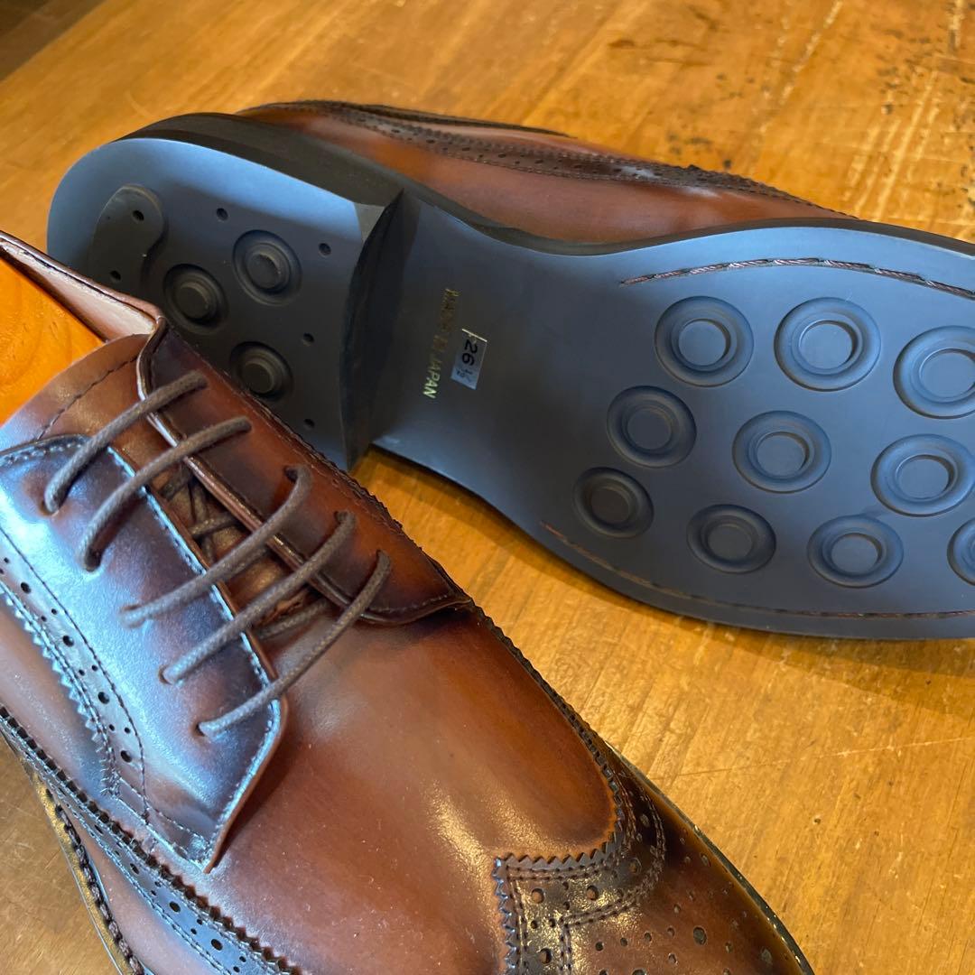 MURATA ORIGINAL921027ウイングチップ茶26