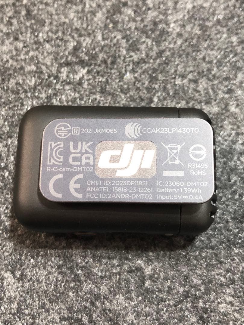 ★新品未使用★DJI Mic 2 ワイヤレスマイク トランスミッター