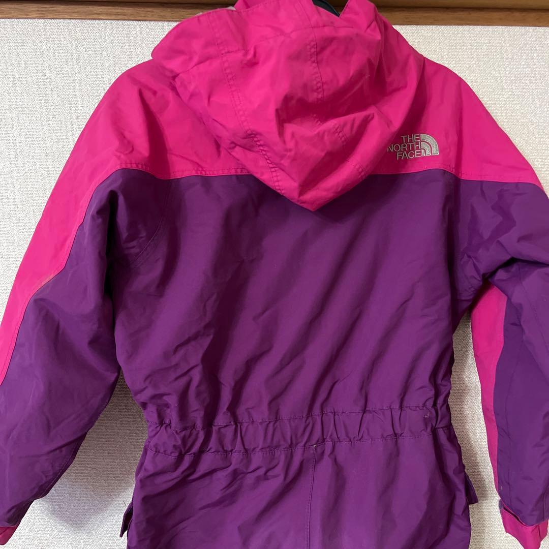 THE NORTH FACE 子ども用 ジャンプスーツ 紫/ピンク