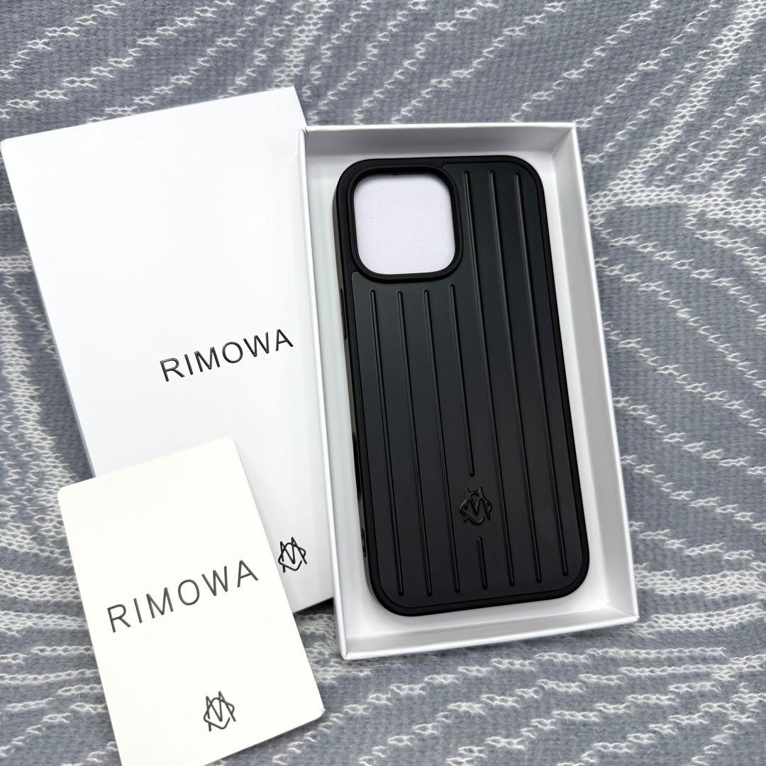新品/未使用 RIMOWA リモワ iPhone16promxs ケースブラック