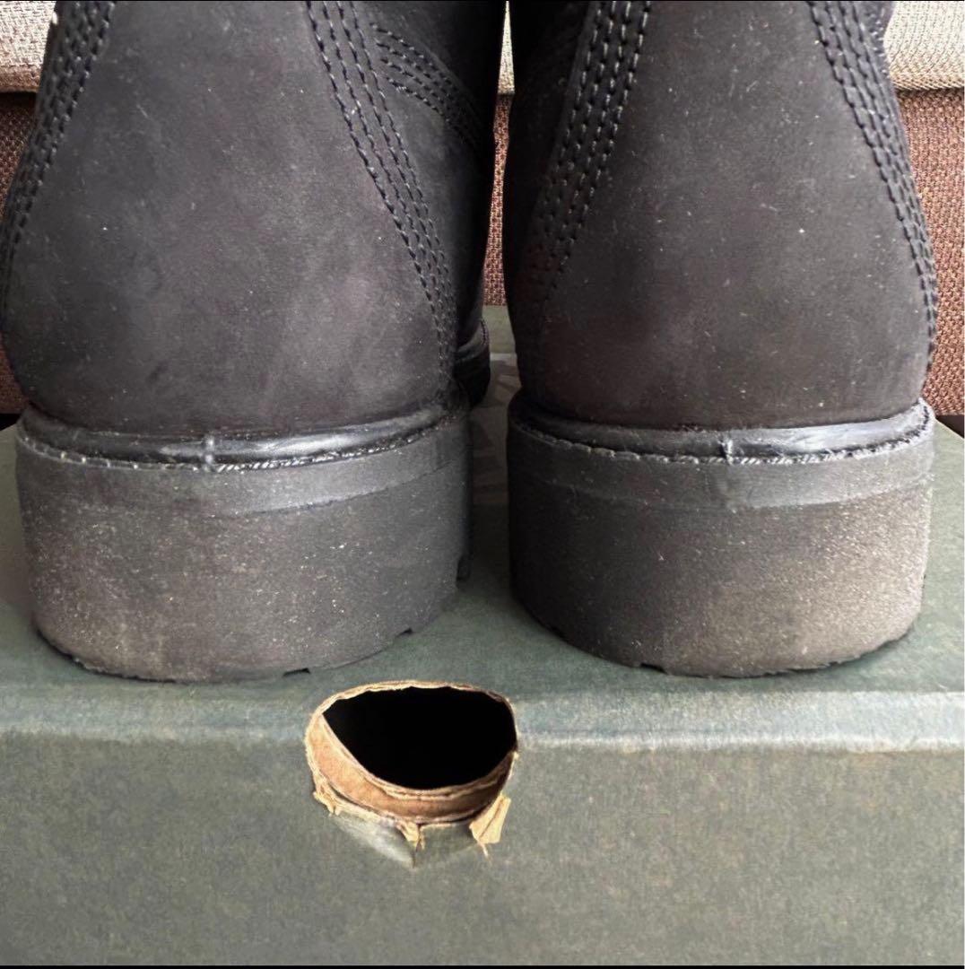 【チキータ】ウォータープルーフブーツ プレミアムブラック25.5cm