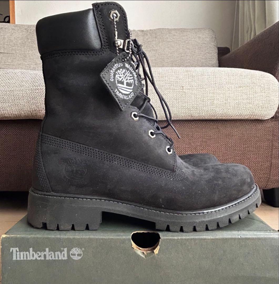 【チキータ】ウォータープルーフブーツ プレミアムブラック25.5cm