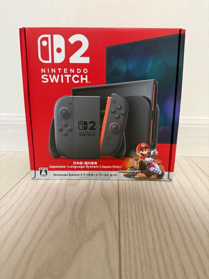 【新品未使用】Nintendo Switch 2 マリオカートワールドセット
