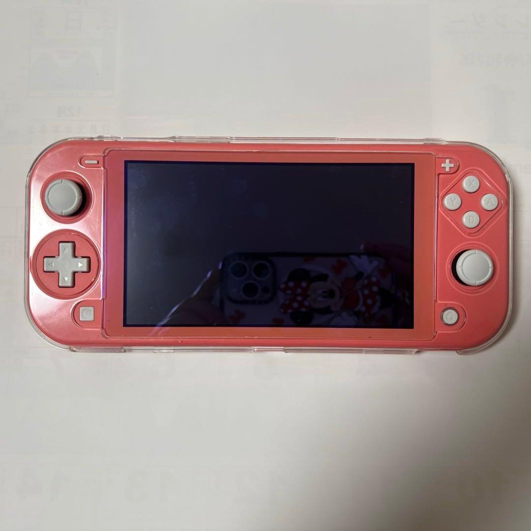 【週末限定値下】Nintendo Switch LITE コーラル★電池交換済