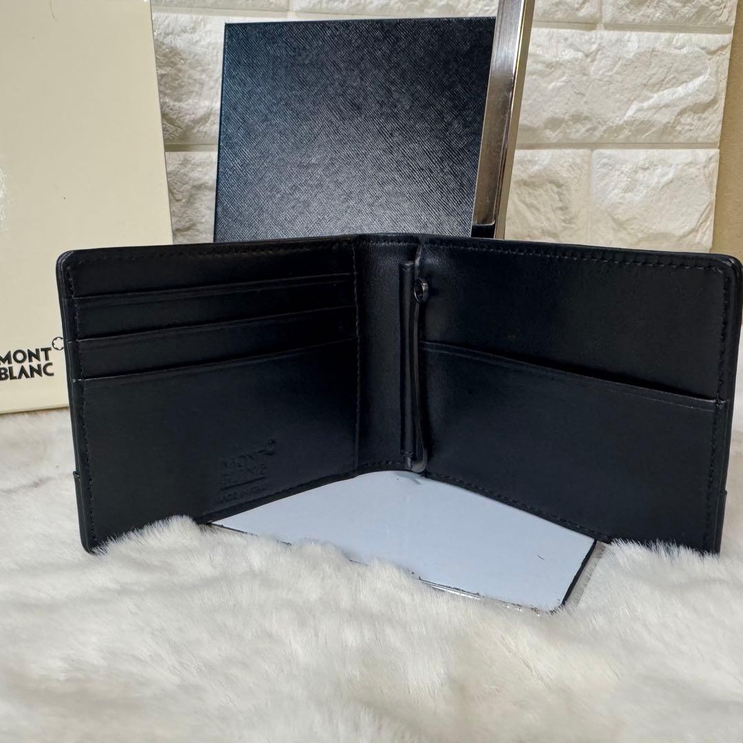 【未使用品】MONTBLANC モンブランマネークリップ ウォレット 箱付き